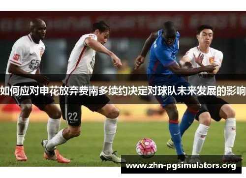 如何应对申花放弃费南多续约决定对球队未来发展的影响 如何应对申花放弃费南多续约决定对球队未来发展的影响