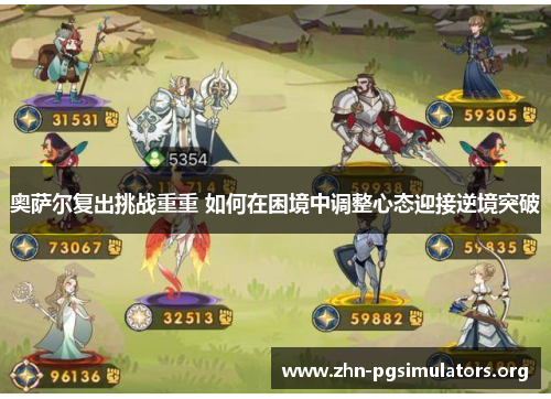 奥萨尔复出挑战重重 如何在困境中调整心态迎接逆境突破 奥萨尔复出挑战重重 如何在困境中调整心态迎接逆境突破